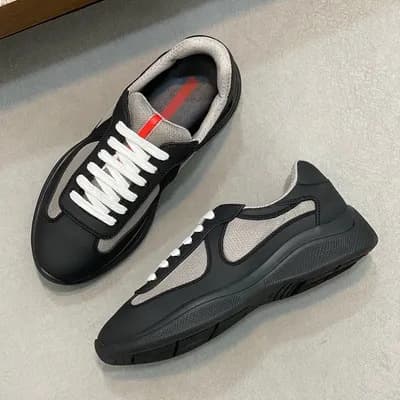 Chaussures de course polyvalentes en cuir verni véritable de haute qualité pour l'été 2025 de la Coupe des Amériques