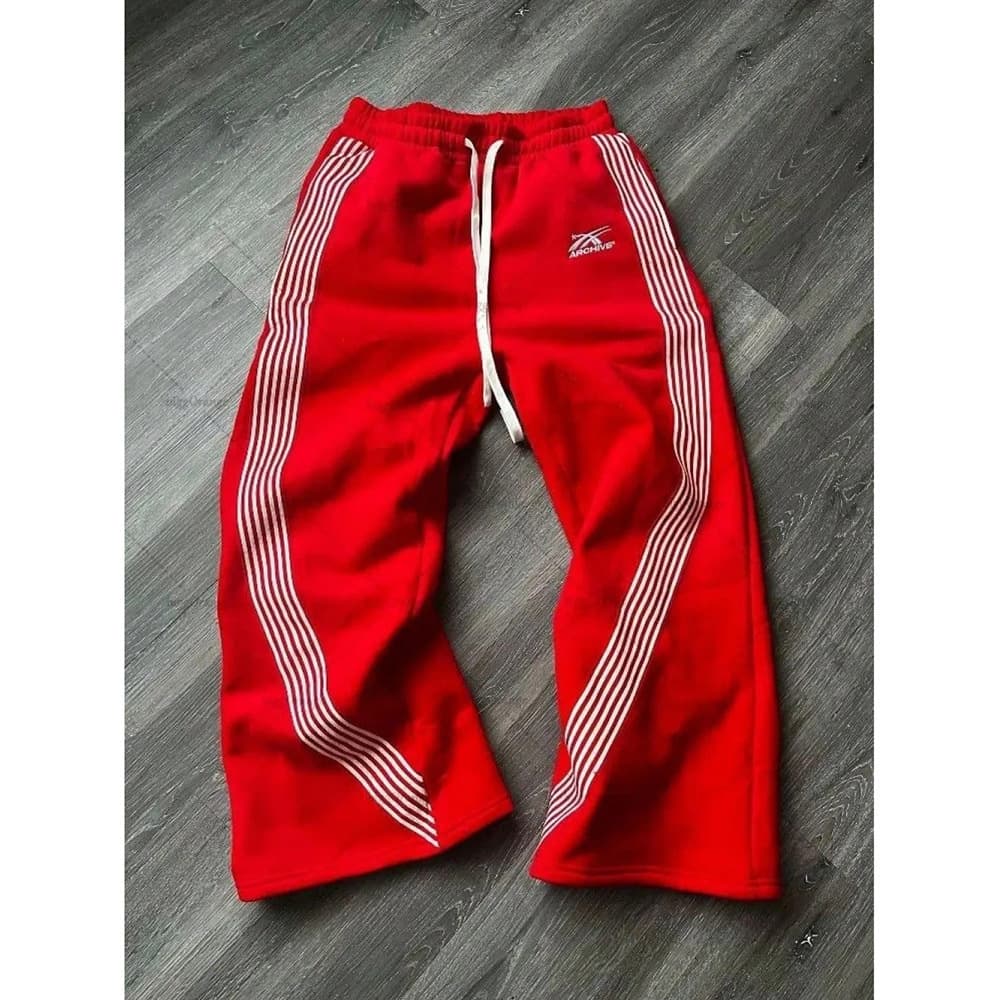Men's ClothingFashion Casual Pants Men's Autumn High Street Versatile Loose Straight Sweatpants