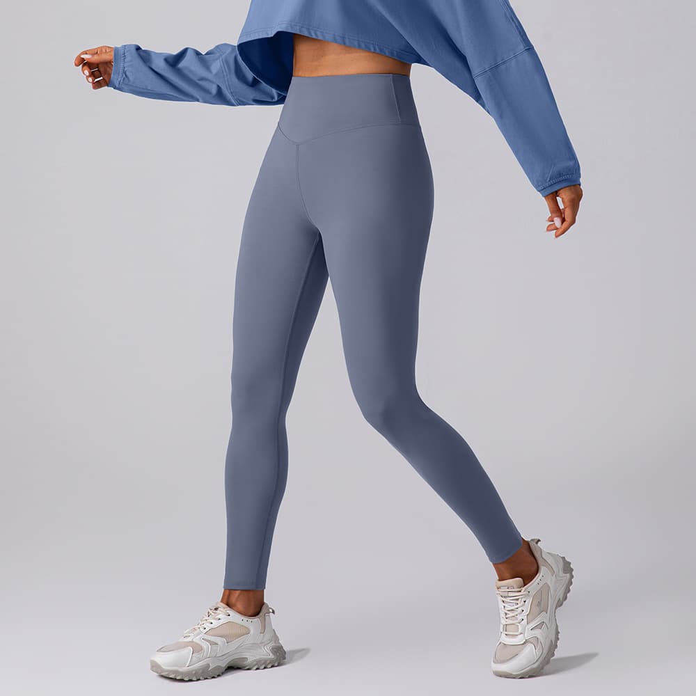 High-Waisted Quick-Drying Yoga Pants for Women Butt Lifting Tight Fit Sports Fitness Running Outerwear