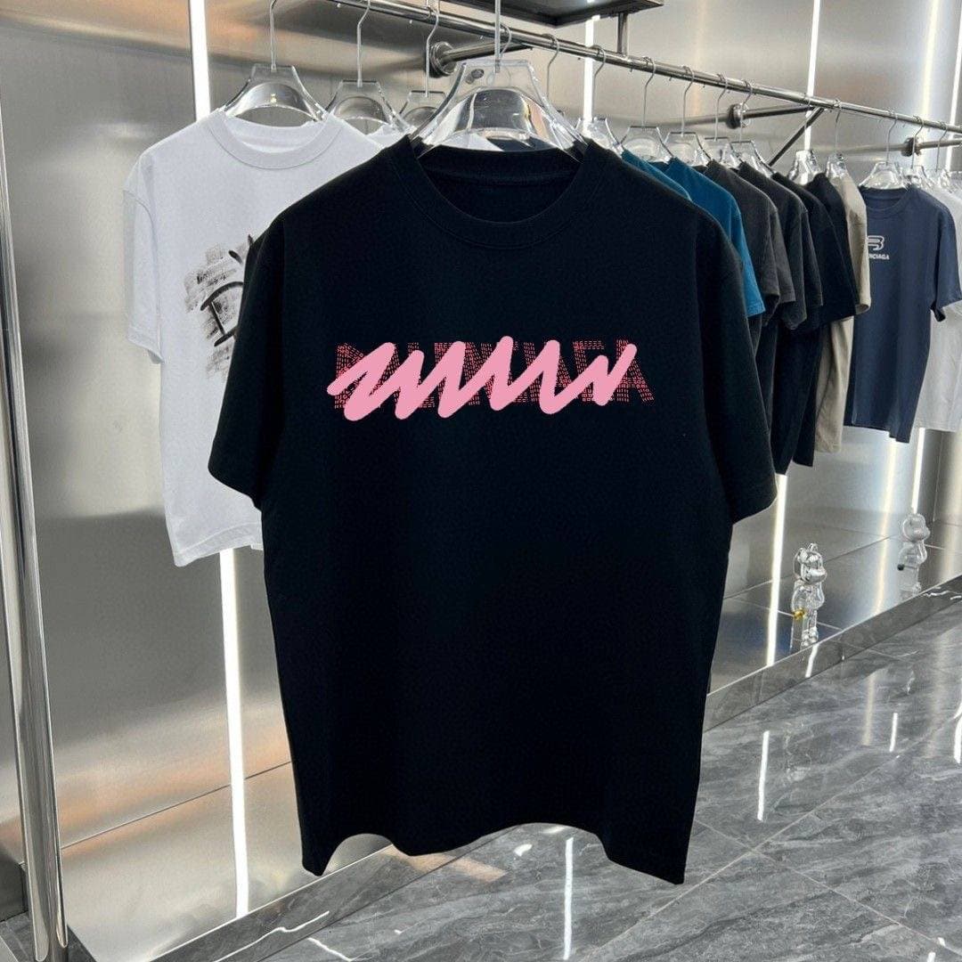 T-shirt à manches courtes et col rond de haute qualité pour hommes 2024