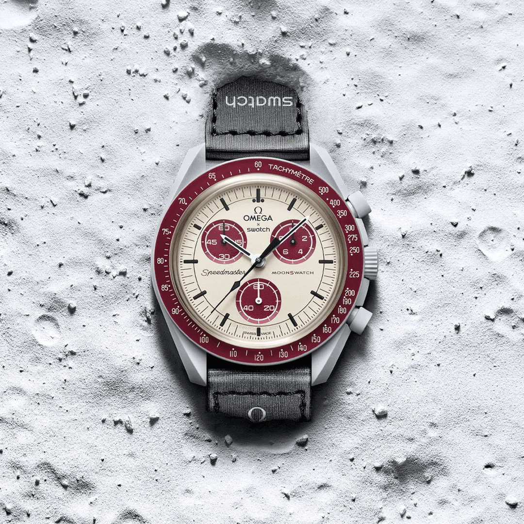 Swatch Planet Speedmaster Homme et Femme S033A100 Suisse Originale