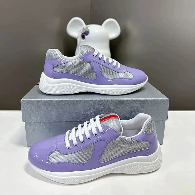 Chaussures de course polyvalentes à bout rond, en cuir véritable, semelle plate, de marque Guangzhou P, en stock, pour le commerce extérieur, mod