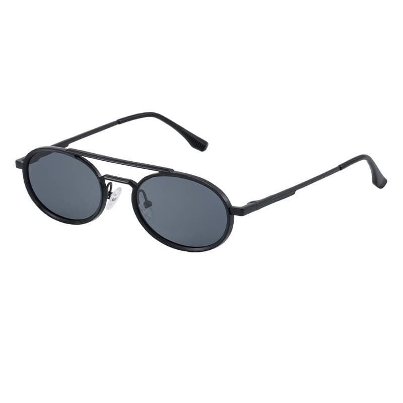 Retro Trend Sunglasses For Men And Women With The Same 2025 New Oval Sunglasses Steampunk Wind Foreign Trade Wholesale
