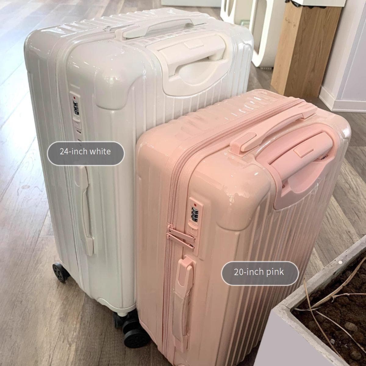 Luggage Large Capacity Travel Luggage Student Zipper Silent Universal Wheel Suitcase New Password Box 28 Inches