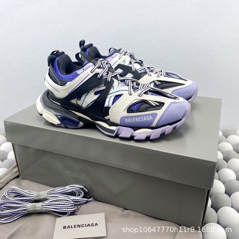 Chaussures de sport décontractées tendance, style papa, taille S, Paris Track 3.0 de troisième génération, avec éclairage LED intégré. Dispon