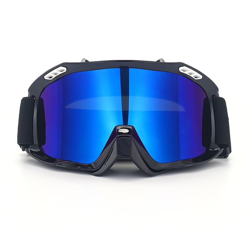 Motorcycle Goggles Off-Road Bike Windproof Sunglasses For Mountain Cycling Motocross Helmet Visor With Interchangeable Lenses