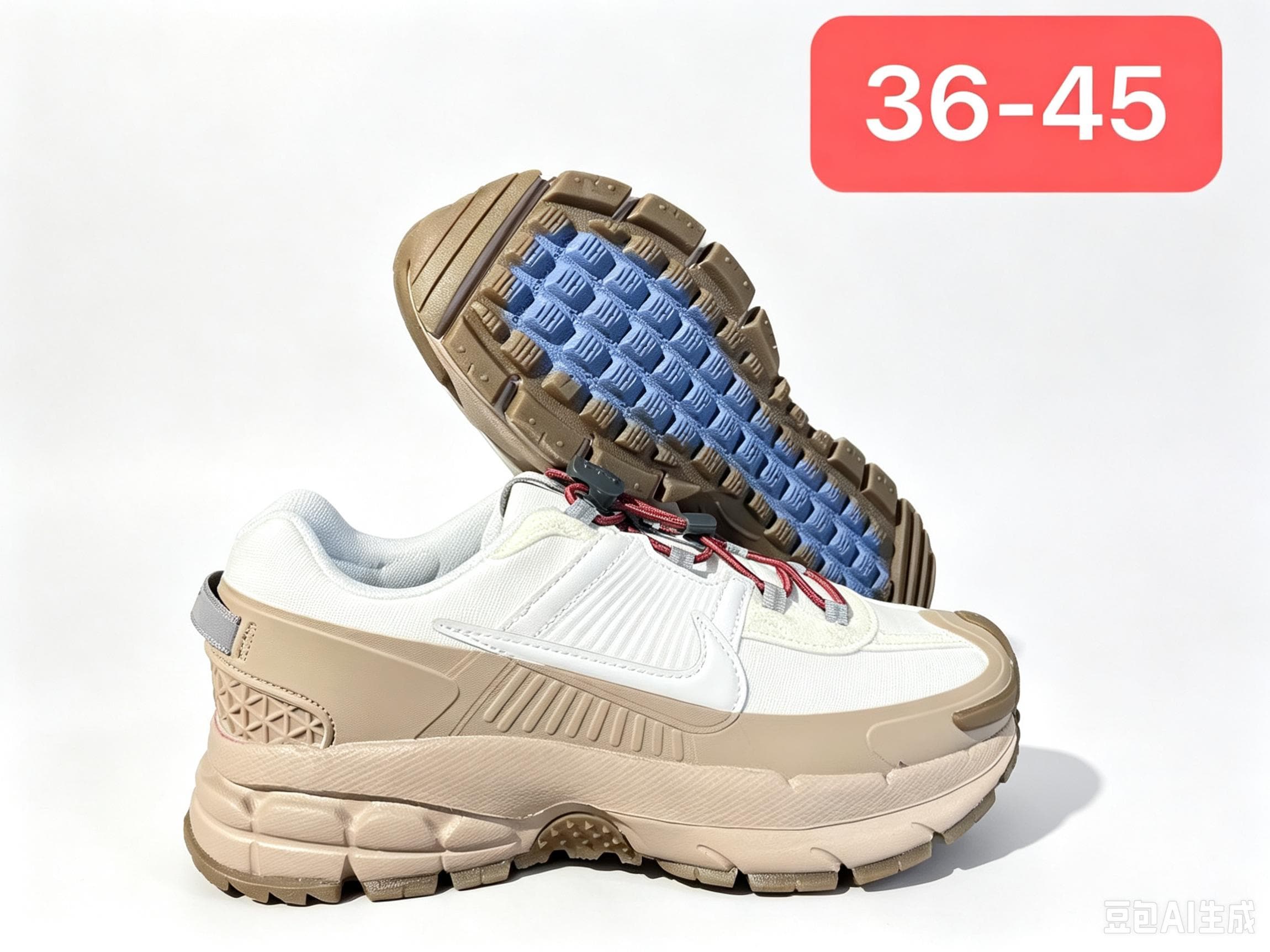 Baskets basses pour homme NIKE Zoom Vomero Roam, légères et robustes, pour le sport et les activités de plein air.