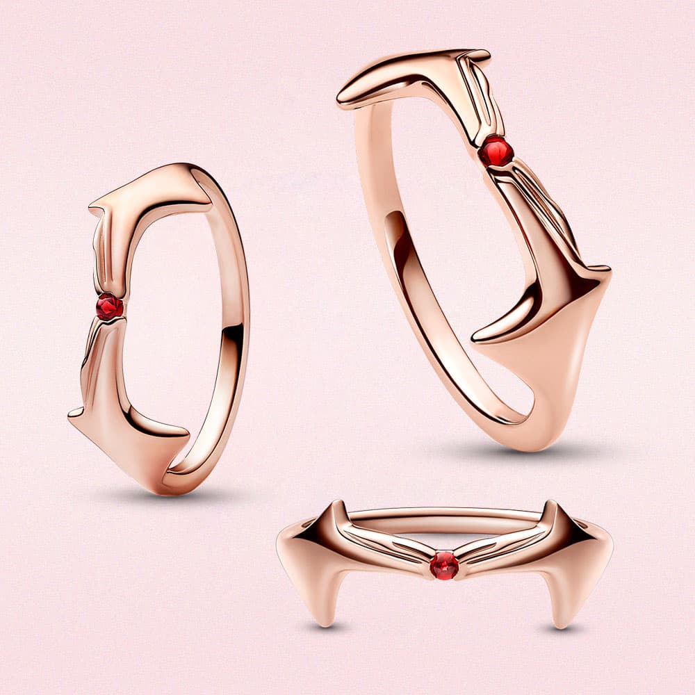Crown scarlet witch Rings Rose Ring For Women Valentine's Birthday Party DIY fashion Jewelry Love Gift