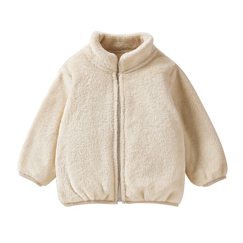 Children's Autumn And Winter Fleece Coat Boys And Girls Fleece Top Winter Warm Children's Wear
