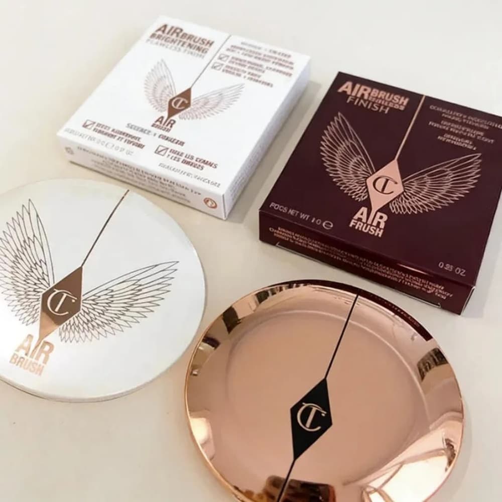 Charlotte Tilbury Matte Setting Powder Oil-Control Smooth And Lasting Delicate Cosmetics With Exquisite Packaging Gifts Makeup