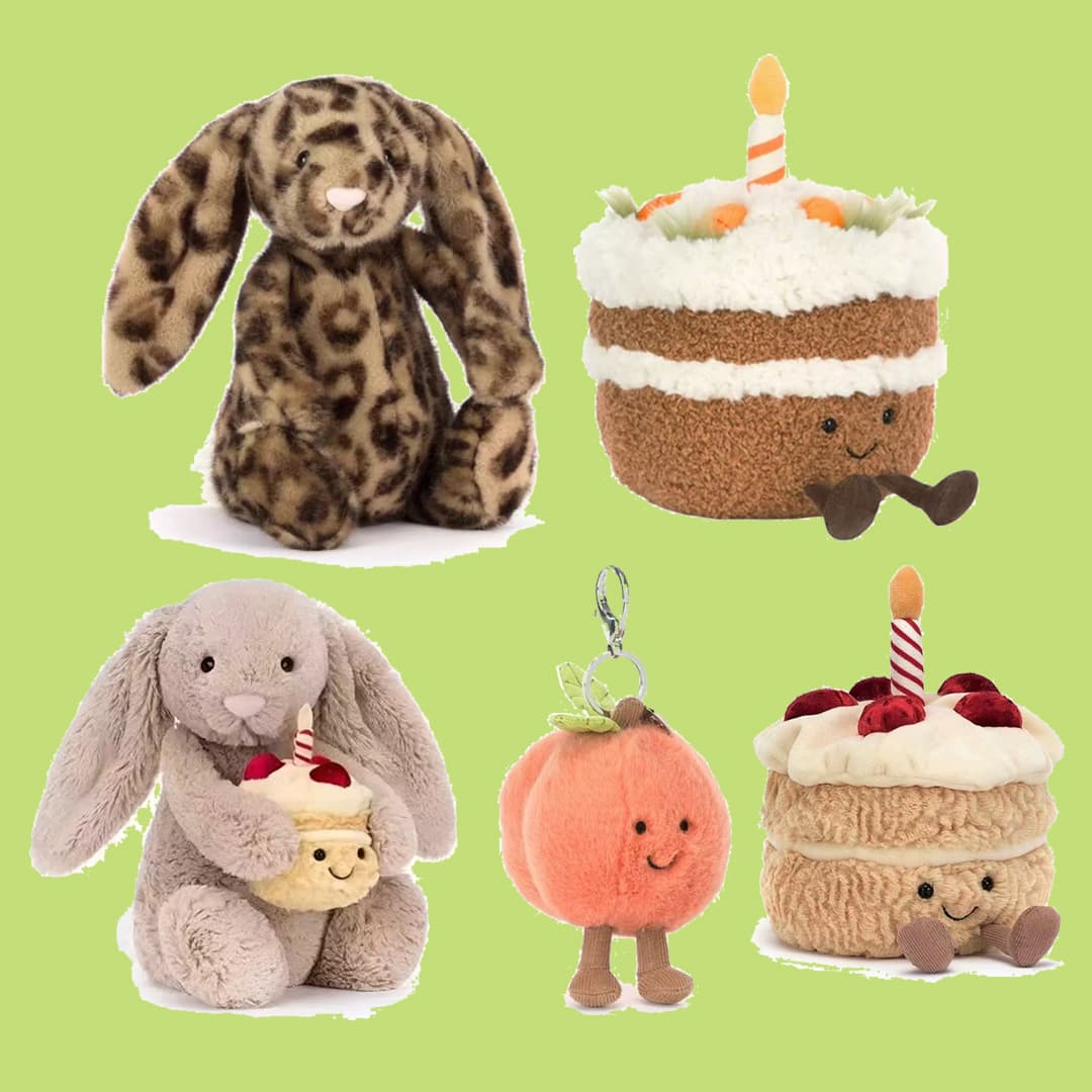 Gift Limited Spring New Product JC Fun Food Series Doll Cute Delicious Carrot Cake Afternoon Tea Party Plush Toy Cute Plush Toy