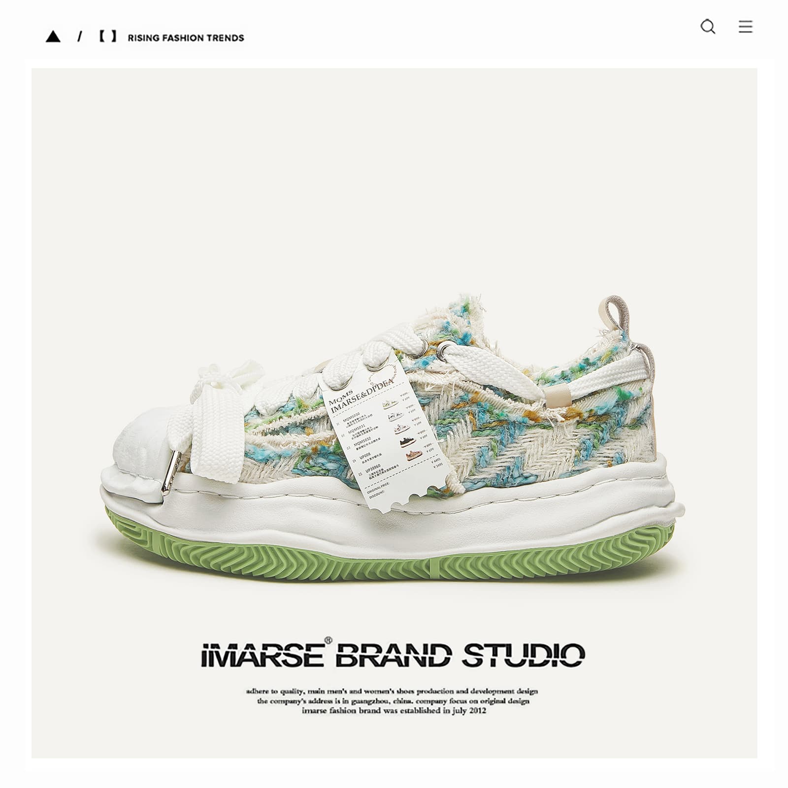 Platform booster shoes for women Fashion shoes for men and women couples shoes
