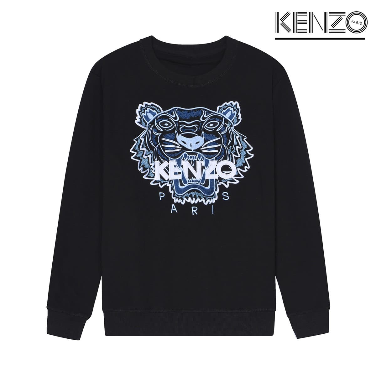 Sweat à capuche noir à col rond pour homme, imprimé tigre, coupe ample et confortable, idéal pour le printemps et l'automne.