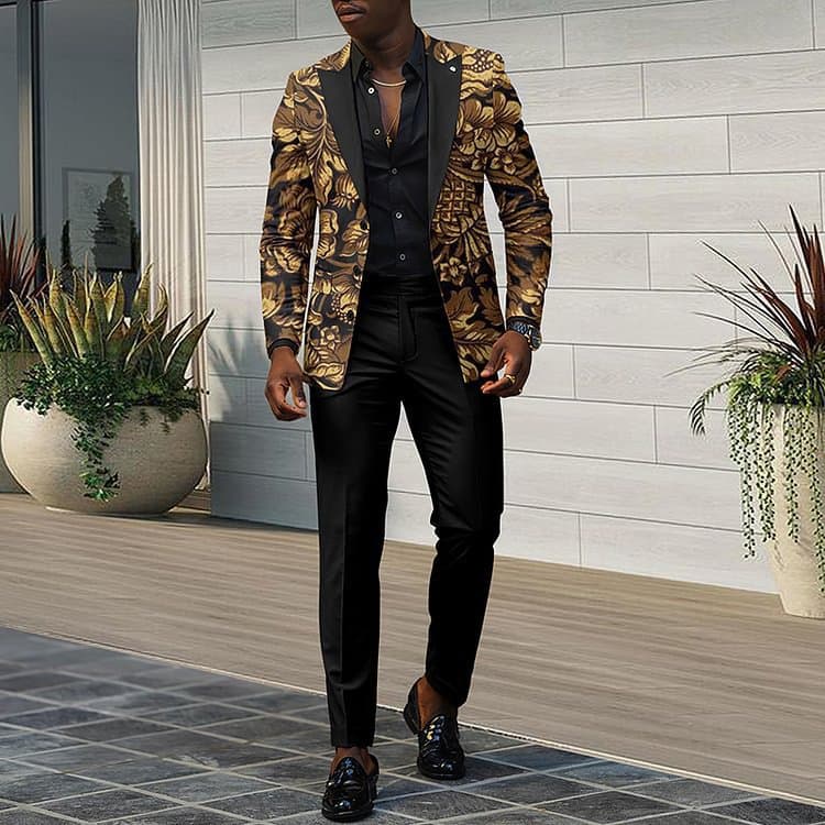Men's Clothing Men's Suits Men's Business Casual Two Piece Suits Groom Groomsmen Suits Wedding Banquet Suits Men