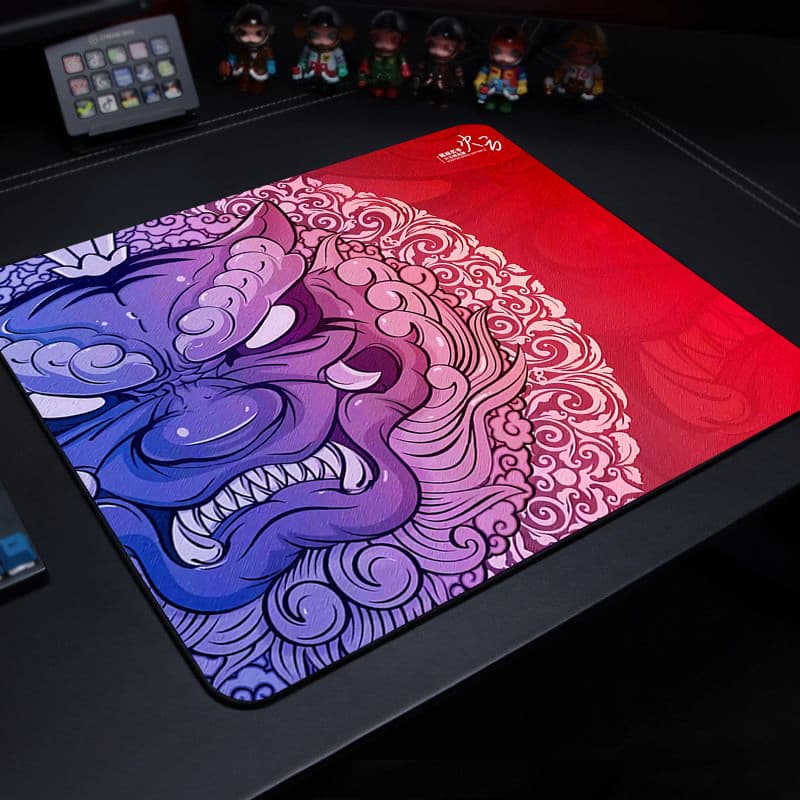 E-sports Tiger Cute Small Pad Gaming Laptops Mousepad Gamer Carpet Keyboard Mat Desk Protector Anime Cartoon Mouse Pads