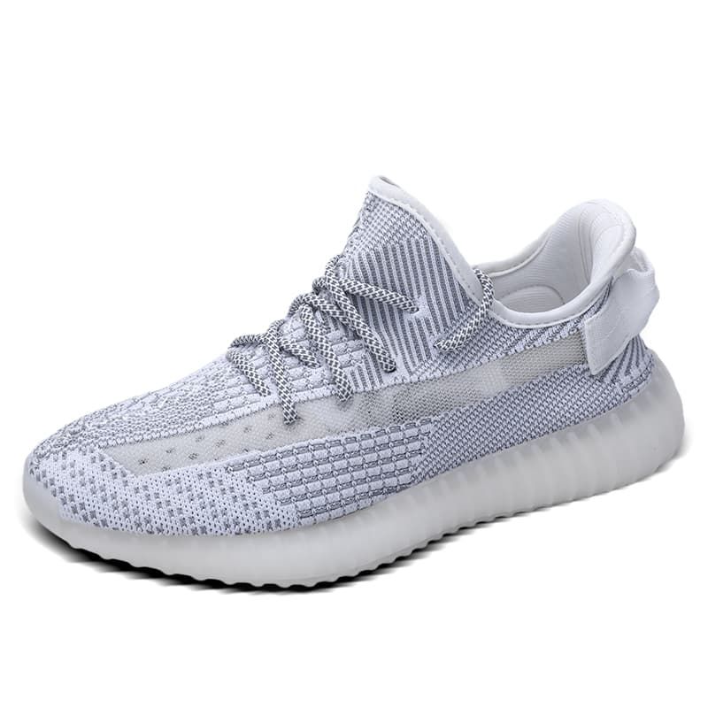 Chaussures de couple pour hommes 350 véritables semelles en pop-corn, chaussures de sport légères, chaussures de course décontractées et souples