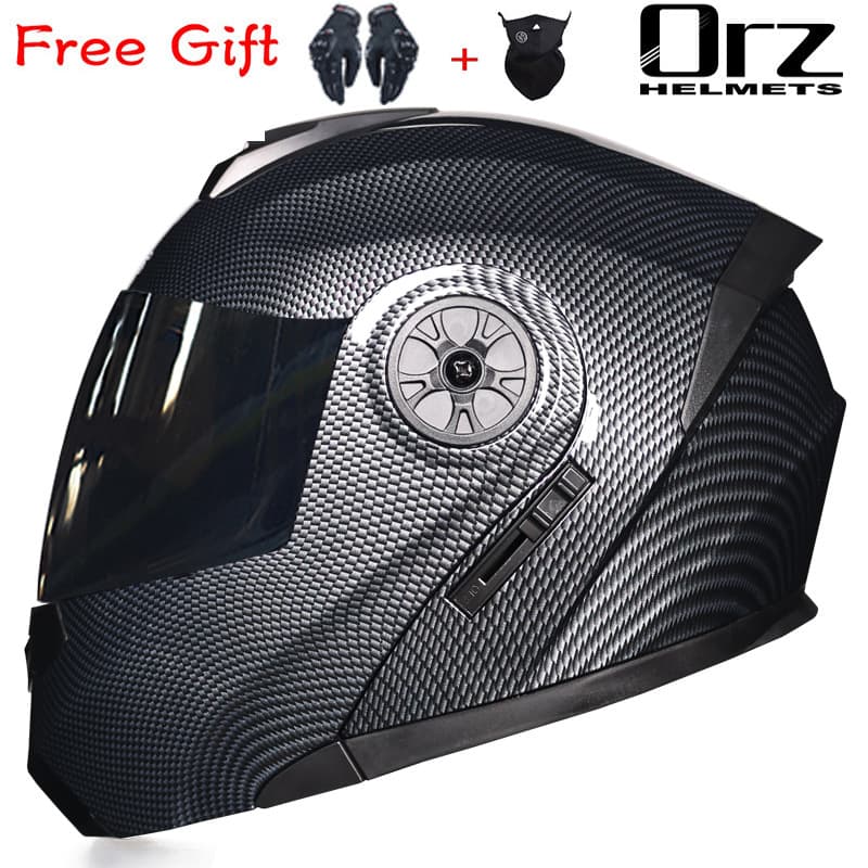 Motorcycle Accessories & Parts Full Face Helmet Flip Up Helmet Small Helmet Body Four Seasons Full Coverage Non Motorcycle Helmet