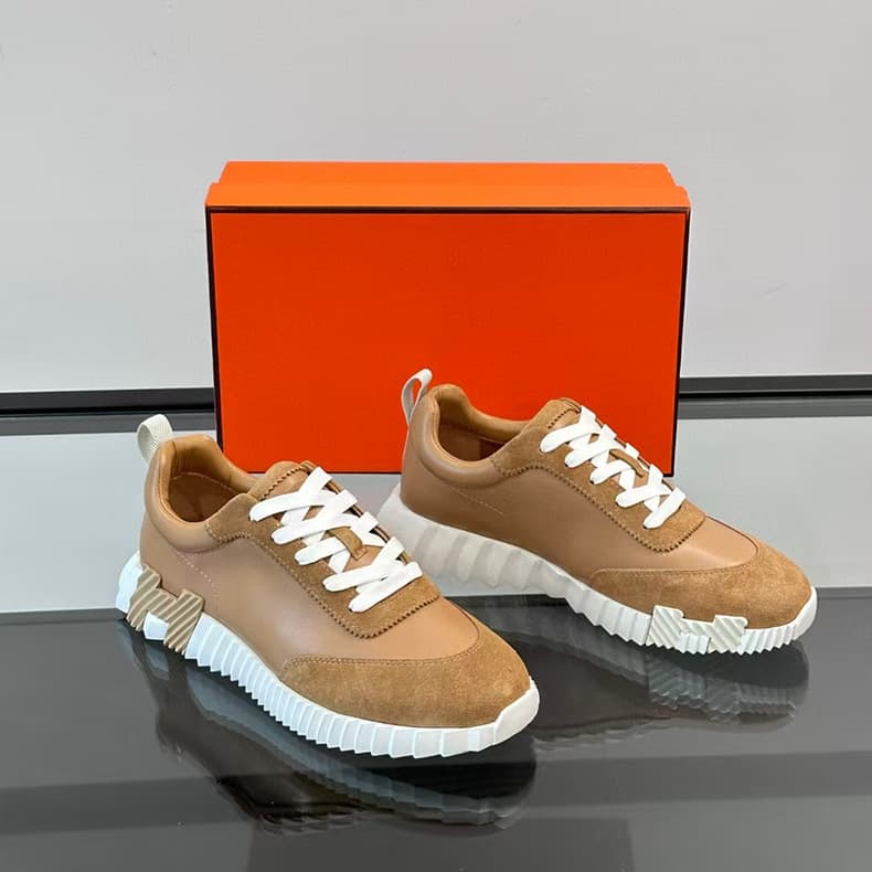 Chaussures blanches respirantes et polyvalentes en cuir véritable de marque H, baskets noires pour femmes et hommes