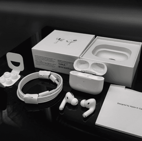 AirPods 1re génération avec retour auditif sans fil, Bluetooth stéréo, GPS et Siri, réduction du bruit
