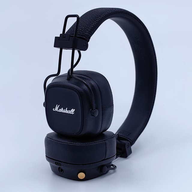 Casque audio sans fil Marshall Major IV 4 Bluetooth : basses profondes, design ergonomique, plus de 80 heures d'autonomie, pliable, idéal pour le