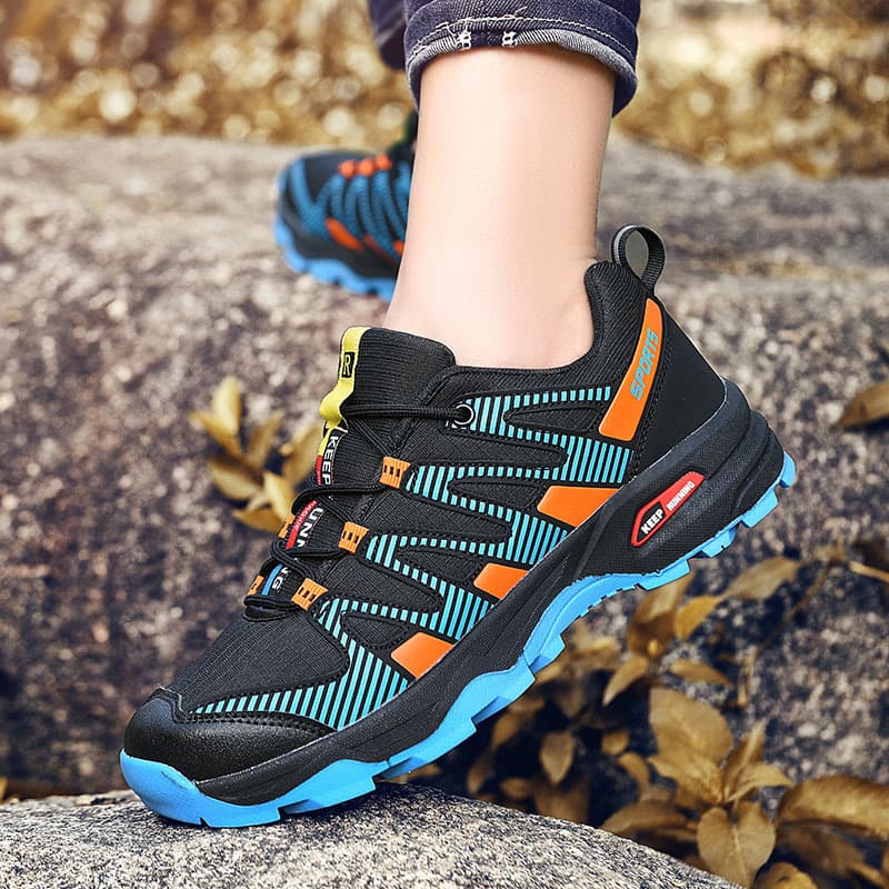 Men's Shoes Outdoor Leisure Mountaineering Hiking Shoes Men's Running Cycling Shoes Solomon Large Size Hiking Breathable Jogging