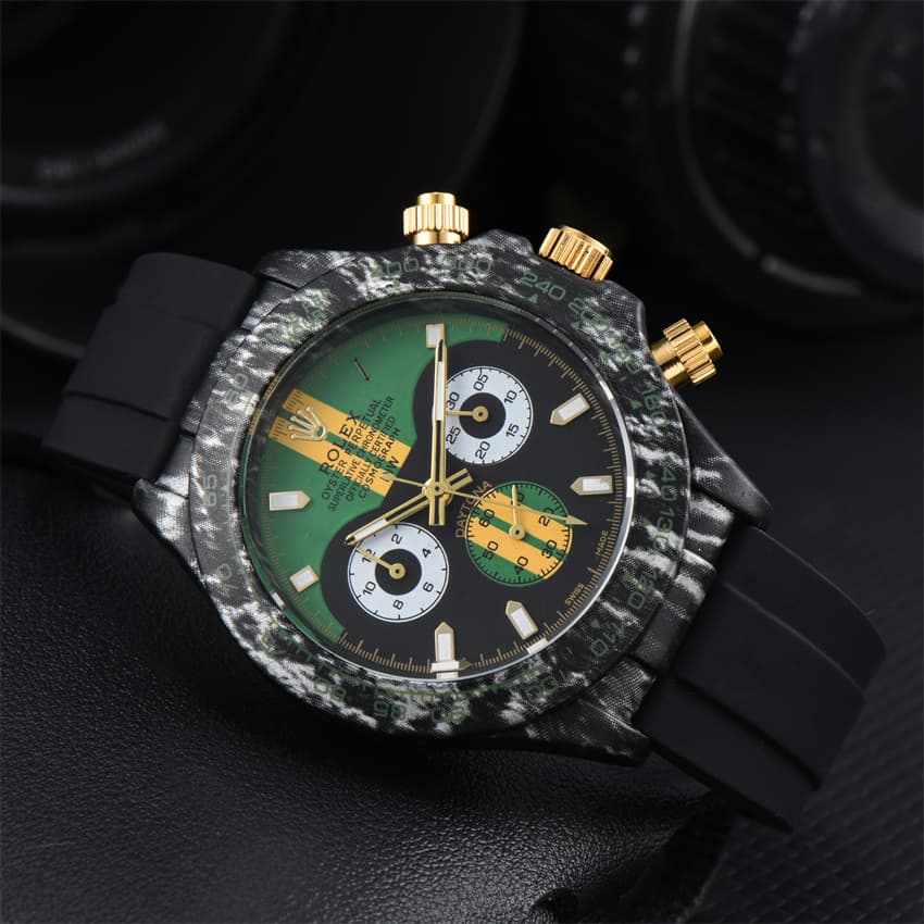 Montre Rolex pour homme, mouvement à quartz, sport, mode, affaires, petit pointeur, travail, 2024