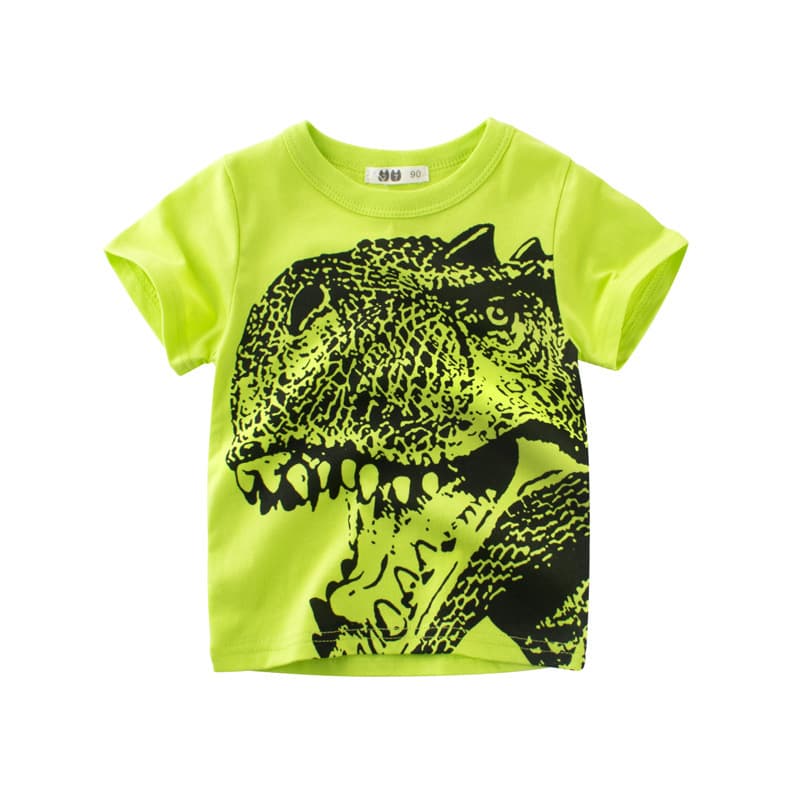 Mother & Kids summer Korean style boys short-sleeved T-shirt baby bottoming shirt children's clothing one piece consignment sale