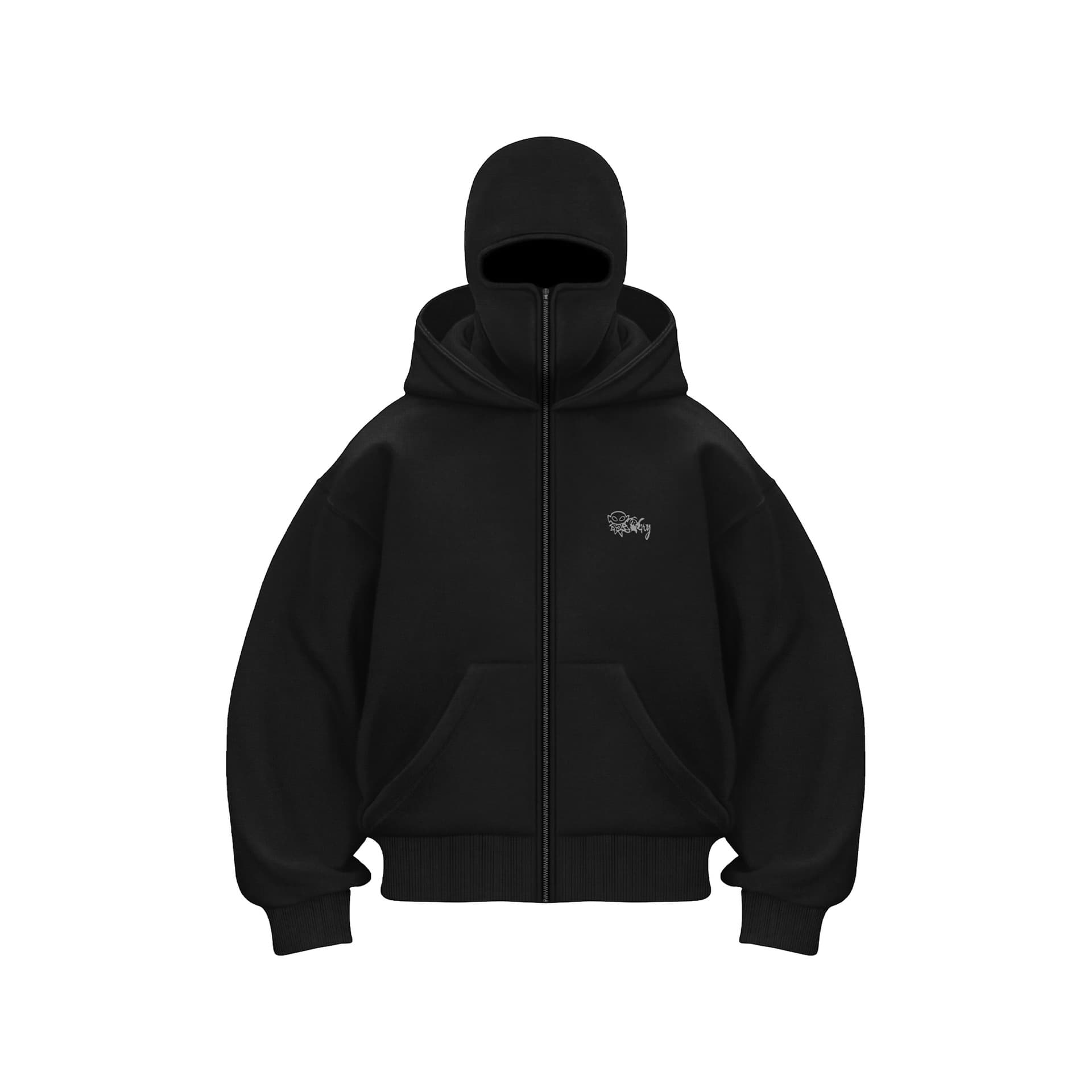 Men's Clothing Autumn Ins New Hooded Sweater Short Jacket Men And Women Double Hat Autumn And Winter Couple Pure Cotton