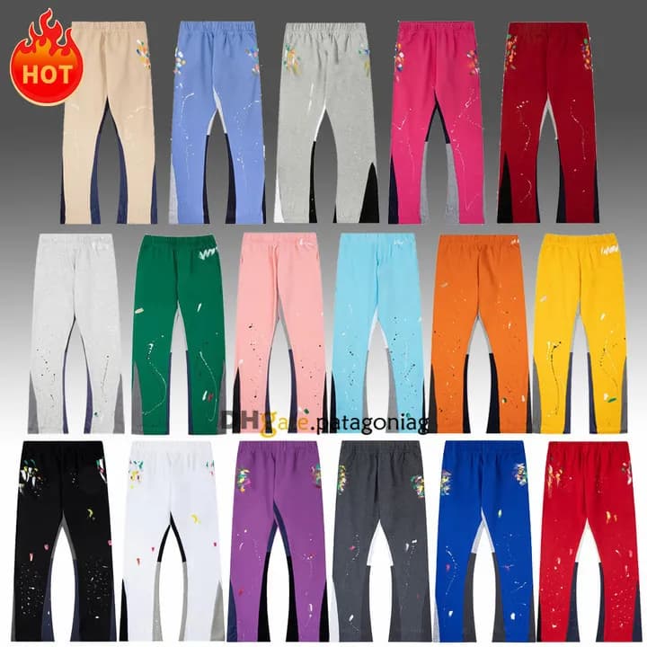 Designers Mens Womens Sweatpants Man High Street Casual Loose Flared Pants Fashionable Hip-hop Sports Jogging Pant