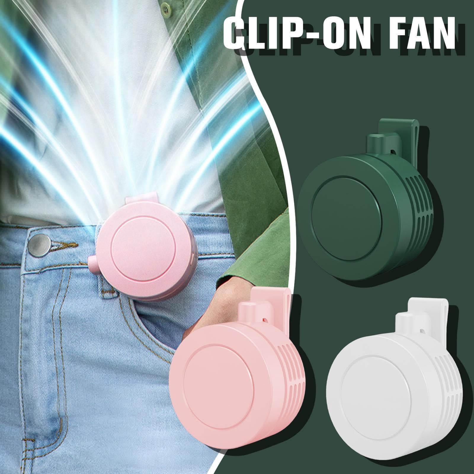1PCS Summer Outdoor Portable 3 Speed Fan Rechargeable Cooling Fan with Spray Humidifier Fan Cooling ZPG