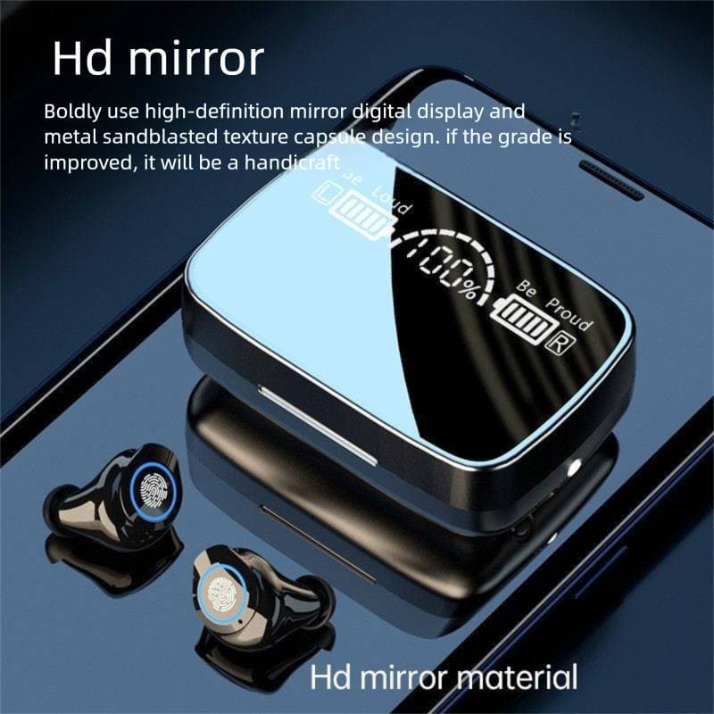 Bluetooth 5.0 Earphone Wireless Earbuds With Microphone Touch Control HD Stereo Sports Headsets In-Ear Headphone IPX7 Waterproof Earpod