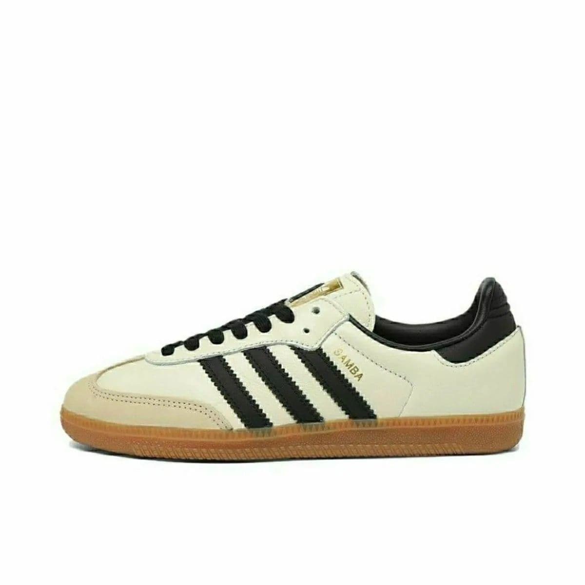 Baskets rétro Samba OG – Baskets basses classiques en cuir avec semelle en gomme, chaussures décontractées unisexes pour le streetwear et le quo