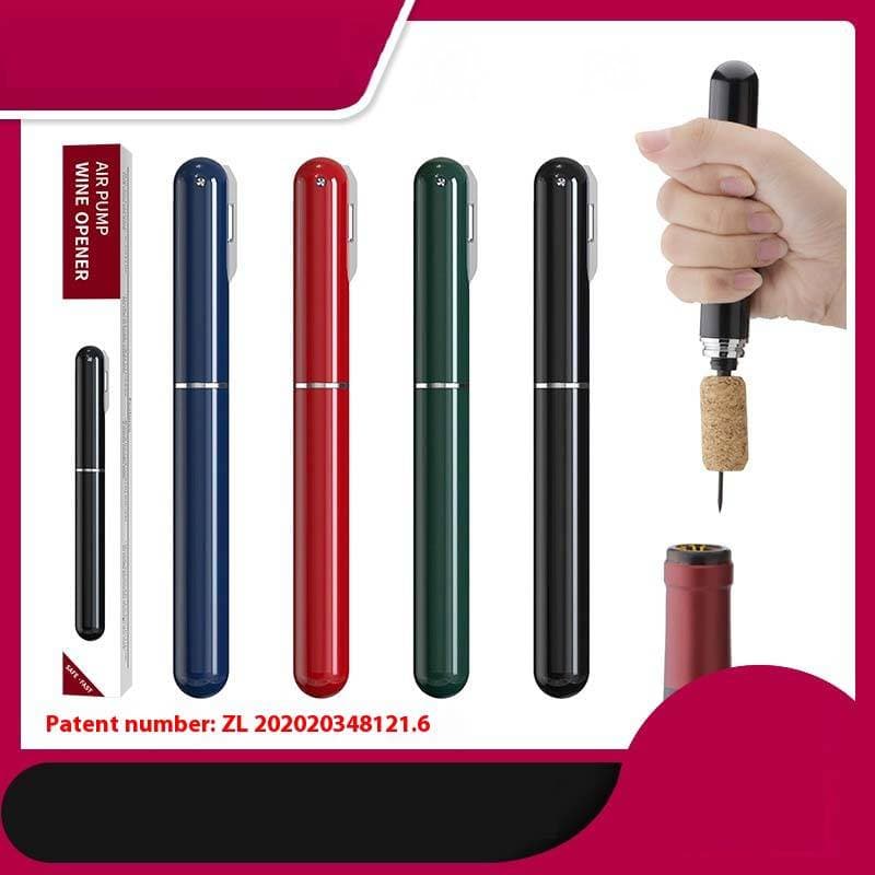 Barware Batch Pin Bottle Opener Celebrity Hot Red Wine Pen Shaped Air Pressure Pin Bottle Opener