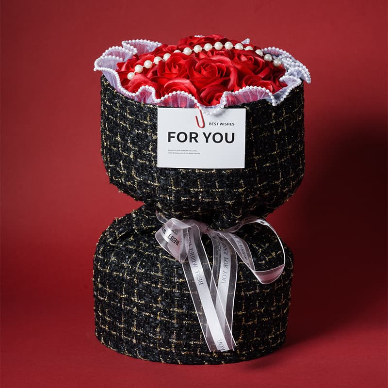 Festival Gifts Christmas Valentine's Day Gift High End Rose Bouquet Soap Flower Simulation Flower Birthday Gift For Girlfriends Eternal Flower Gift