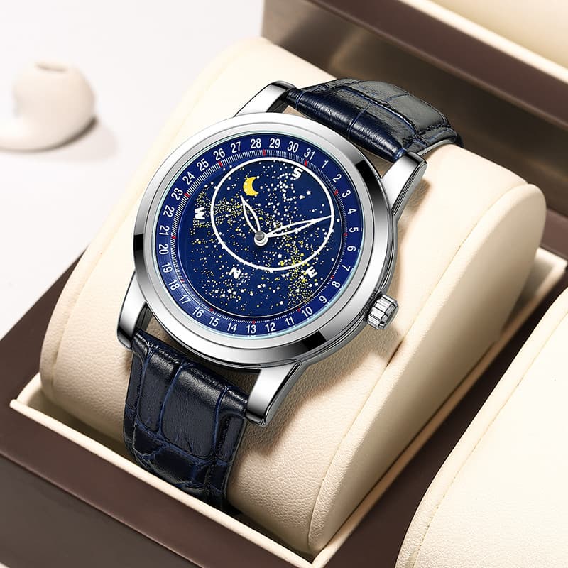 watch men's fashion automatic mechanical watch waterproof luminous men's watch