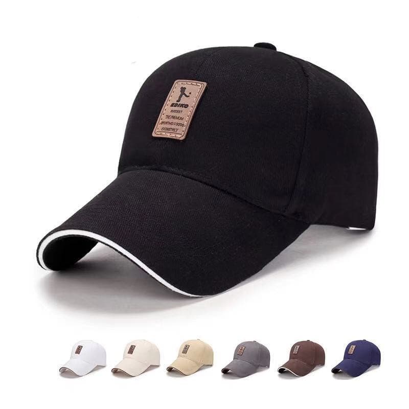 Men's and women's hats Spring and Autumn Simple Business Baseball Cap Men's Outdoor Sunshade Cotton Casual Sun Hat Golf Hat