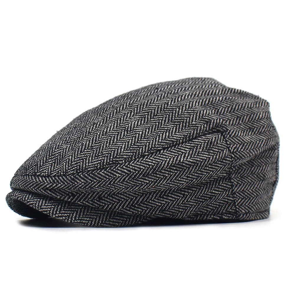 Beret hat men's casual hundred hat herringbone cap cap old man hat forward hat