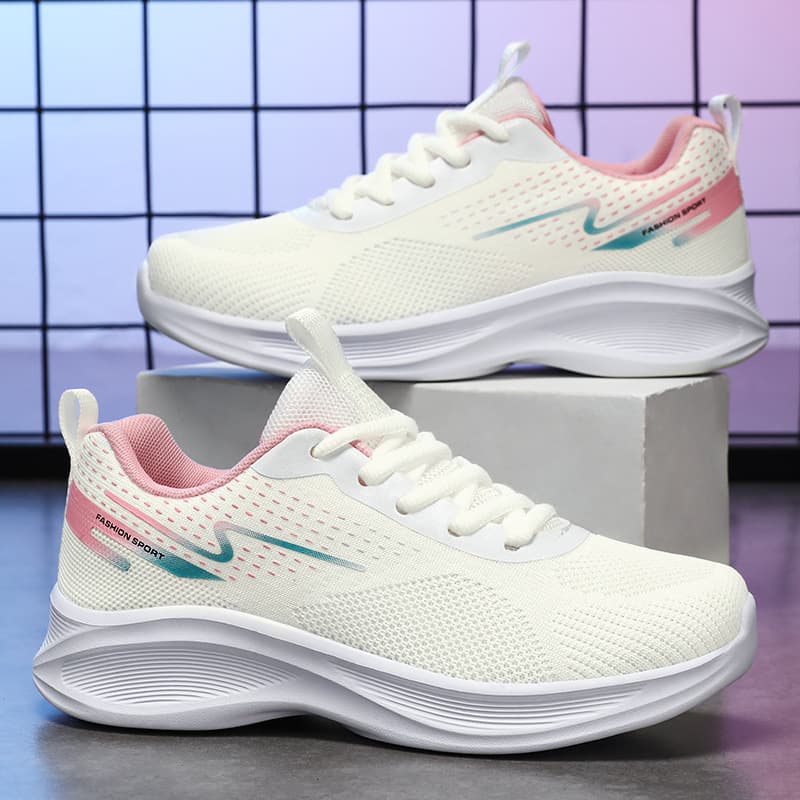 Women's 2025 Summer New Running Soft Soled Comfortable, Breathable, And Breathable Sports Shoes For Women