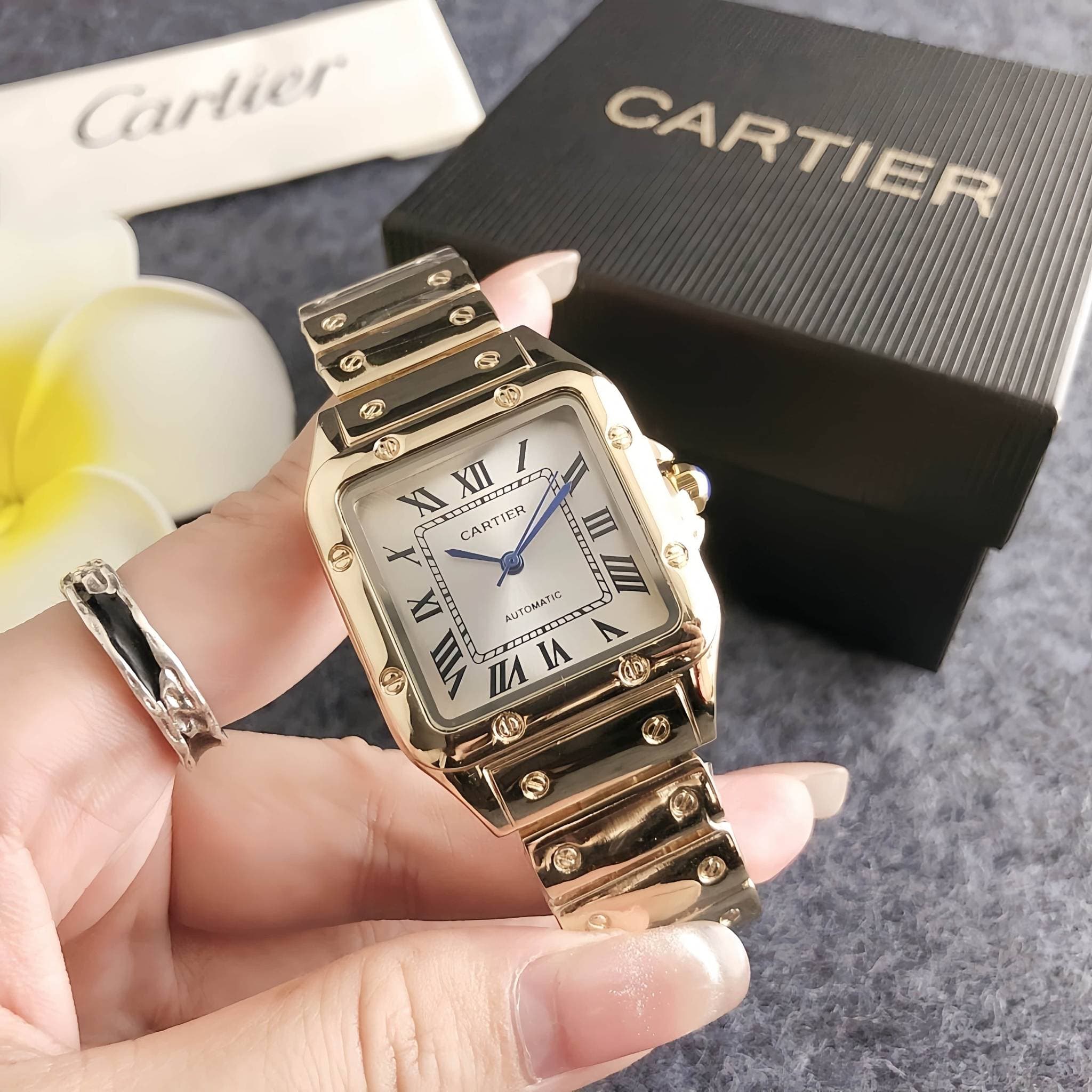 Montre-bracelet pour femme, montre à quartz de marque Atmosphere haut de gamme