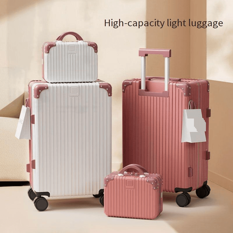 Luggage New Retro Suitcase For Women 24 Inch Trolley Case For Students Universal Wheel Password Box Mother Box 20 Inch Boarding Case For Men