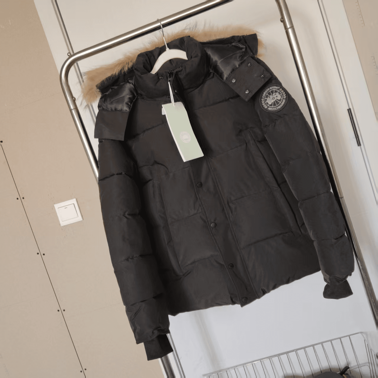 Doudoune haut de gamme pour homme - Réplique 1:1 - Légère et chaude - Doudoune épaisse pour couple en duvet de canard blanc de haute qualité (90