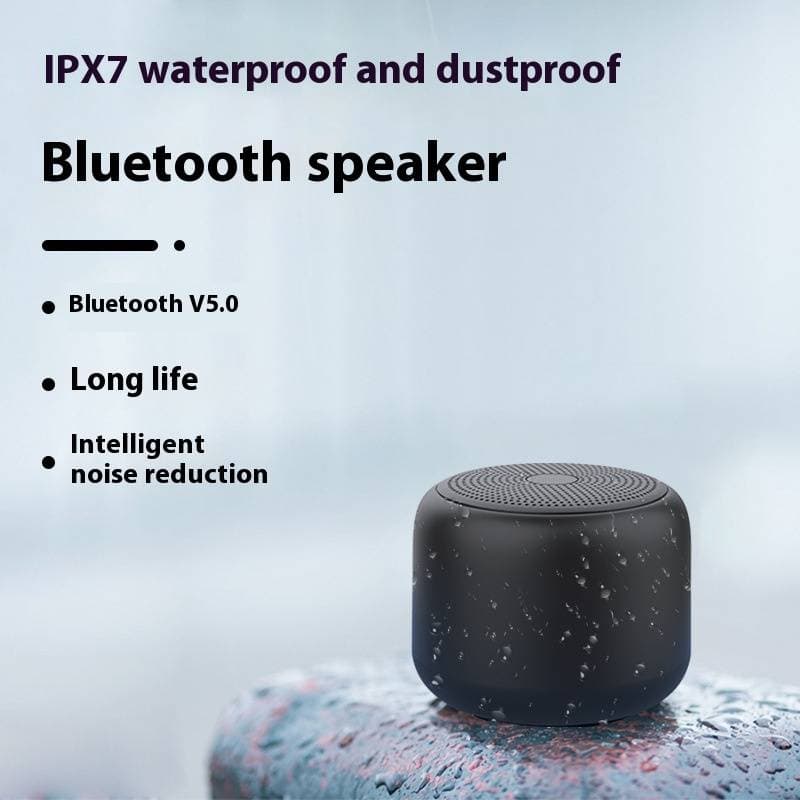 IPX7 Waterproof Bluetooth Speaker - Mini Portable Speaker With Gradient Color & Wireless Stereo