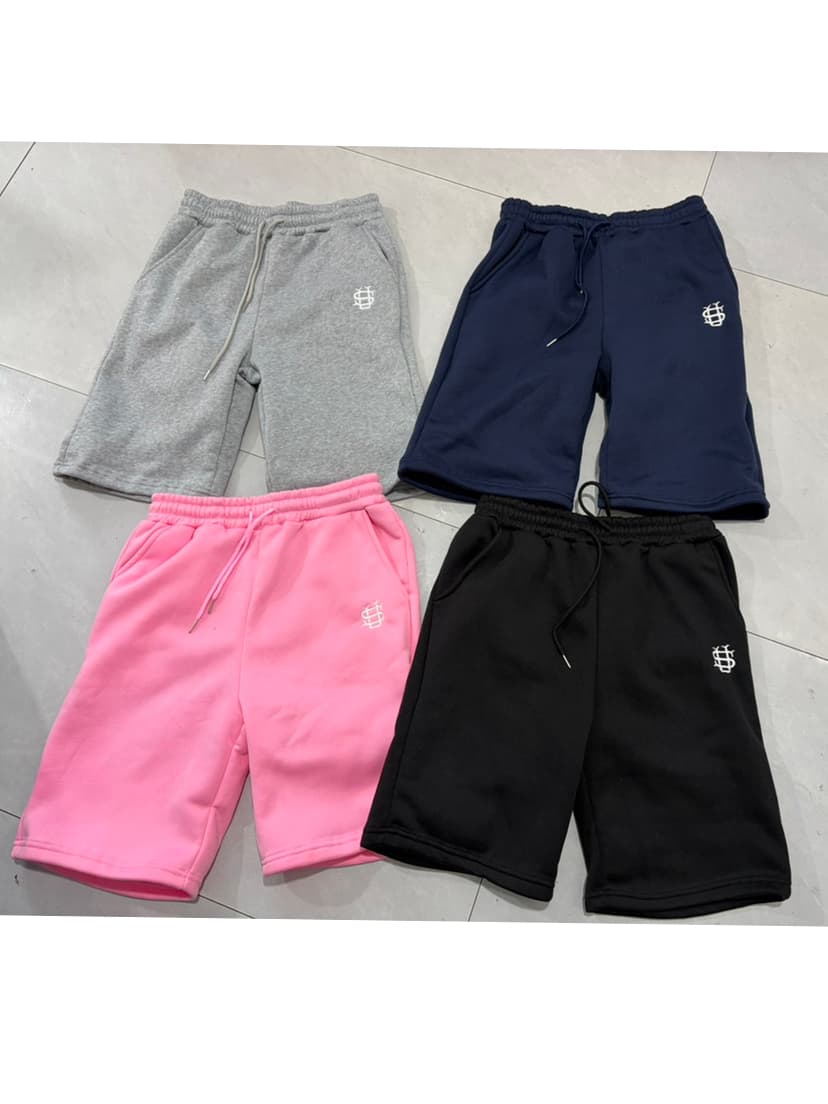 Men's Clothing 2026 Elastic Casual Shorts Trendy Brand Embroidered Small Label Men And Women Summer Street Loose Shorts