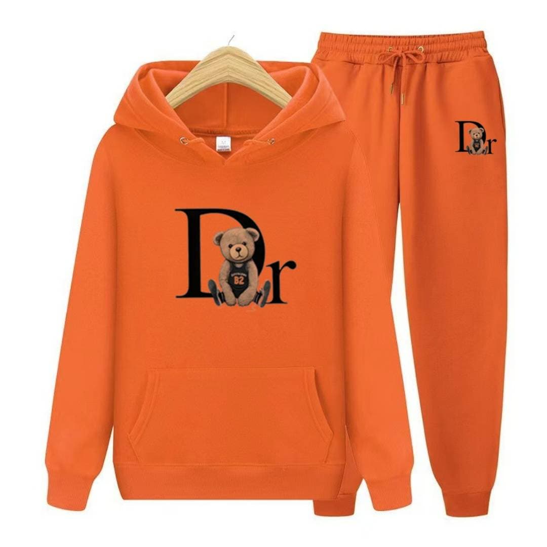 2025 New Trendy Fashion Men's And Women's Casual Hoodie Sports Set