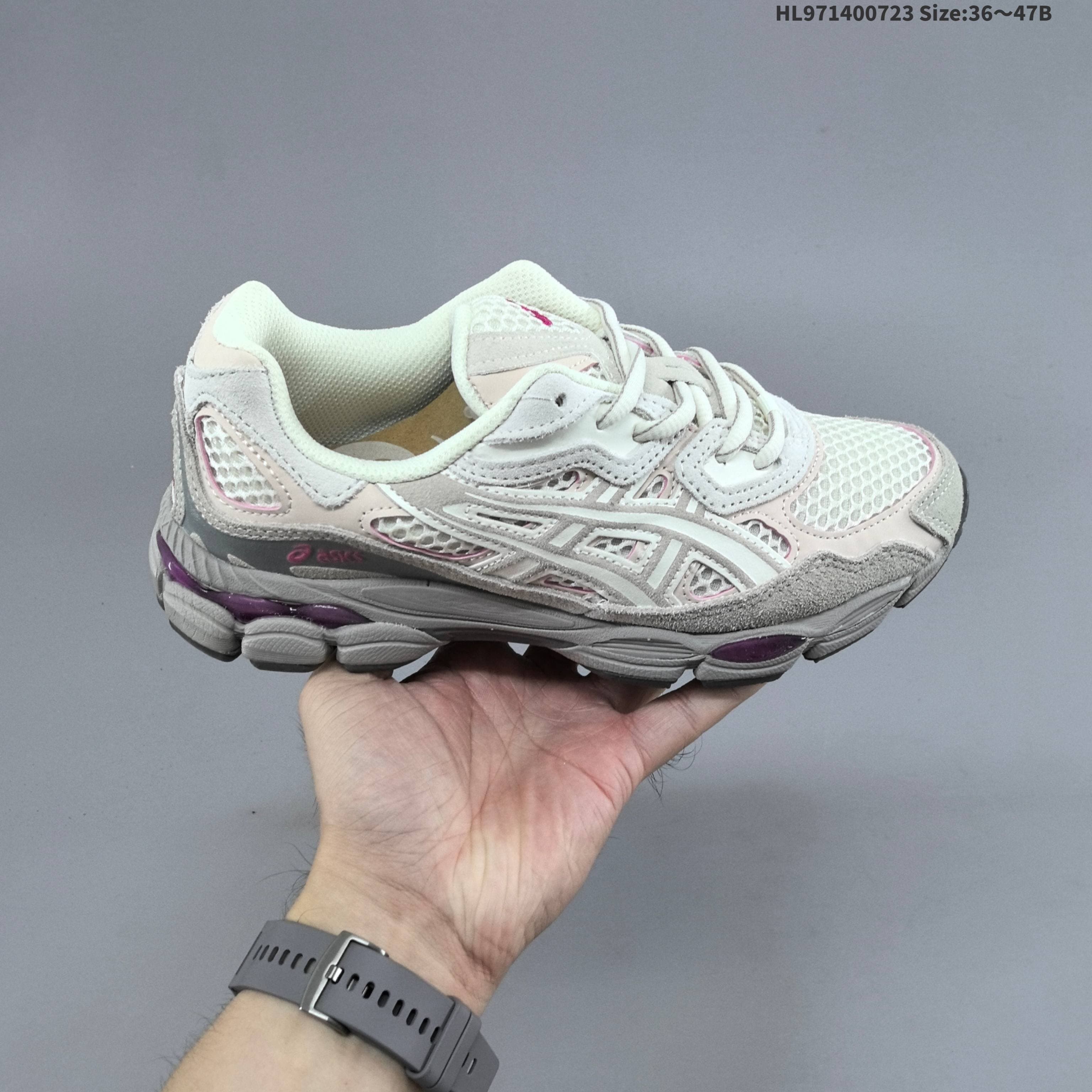 Chaussures de running Asics NYC Gels NYC Sneakers Cream Solar Power Pure Sier Outdoor Sneakers Sports Athleisure Trainers Fashion Daily Outfit