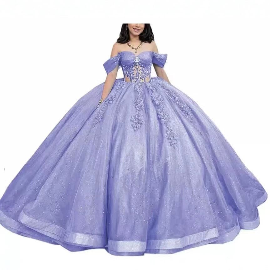 Women's Clothing Stage-Worthy Ball Gown – Elegant Choir & Solo Performance Dress, Velvet & Tulle Prom Gown ( XS-XXXL, Strapless Sweetheart Neckline)​
