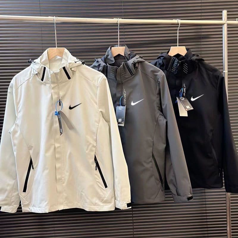 Veste coupe-vent amovible 3 en 1 pour randonnée, voyage, plein air