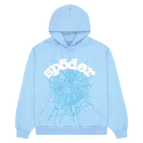Sweat à capuche Spider pour enfants Sp5der 555555 Sweat à capuche pour garçons et filles, imprimé toile d'araignée de haute qualité
