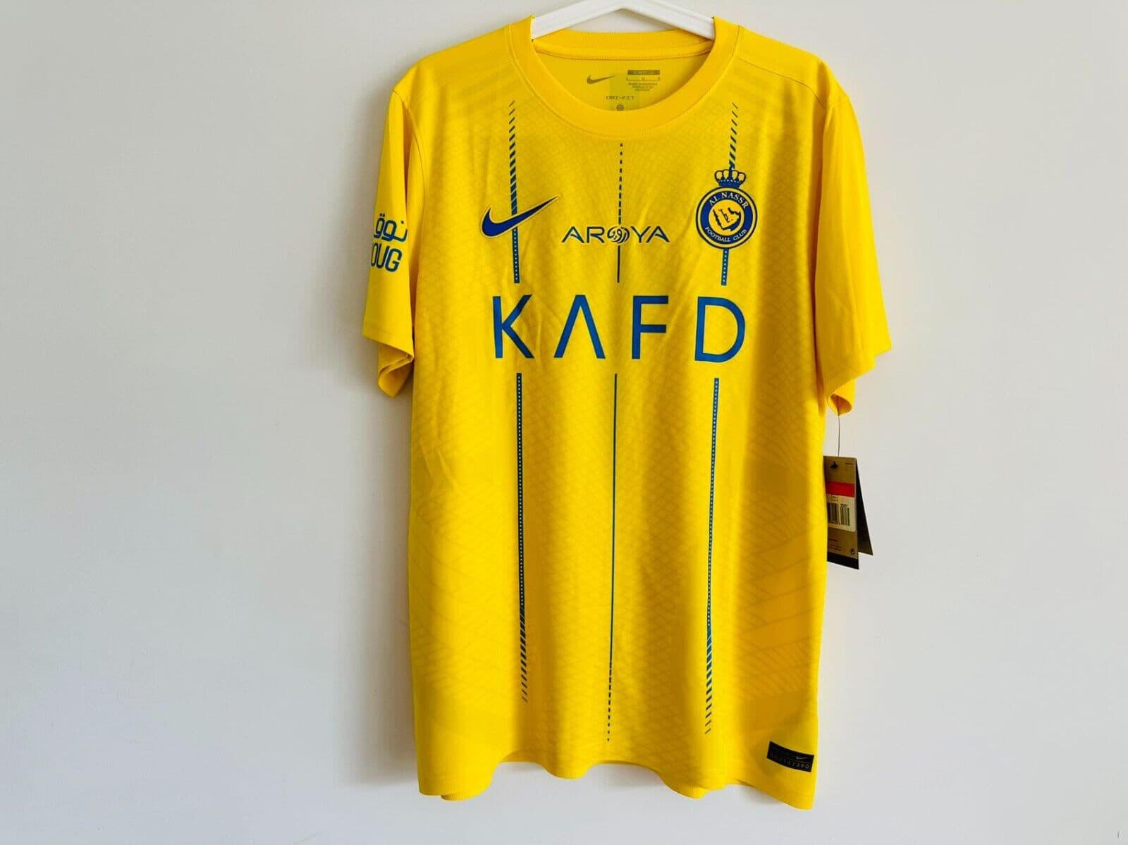 Al-Nassr FC Cristiano Ronaldo 7# Home Authentic Jersey Soccer T-shirt