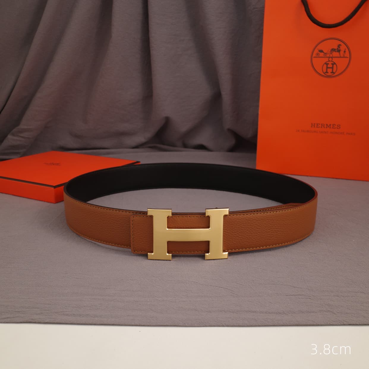 Ceinture en cuir de vache pour hommes, classique, formelle, lettre H, boucle de taille, haute qualité, décontractée, Durable